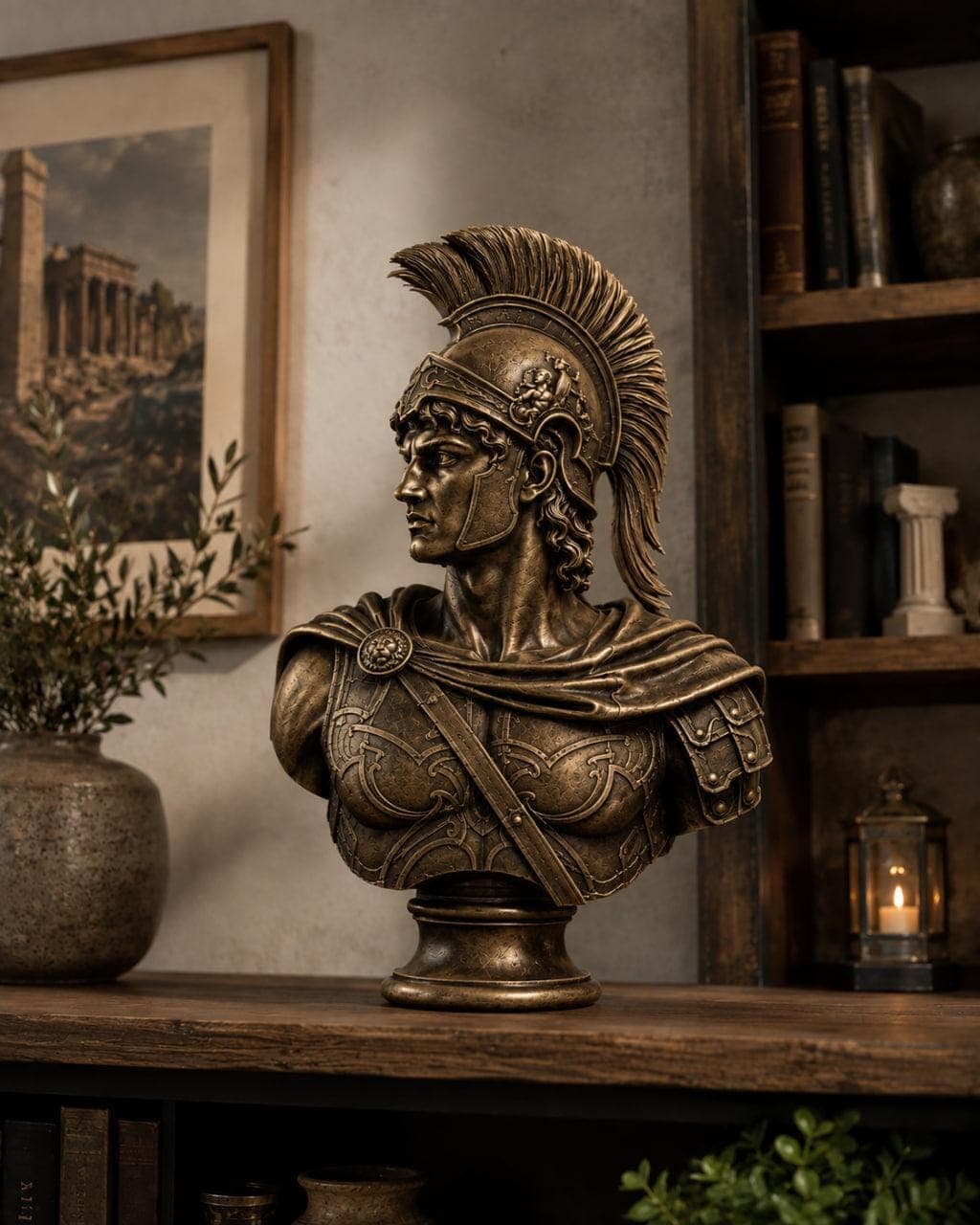 Achilles Bust Statue