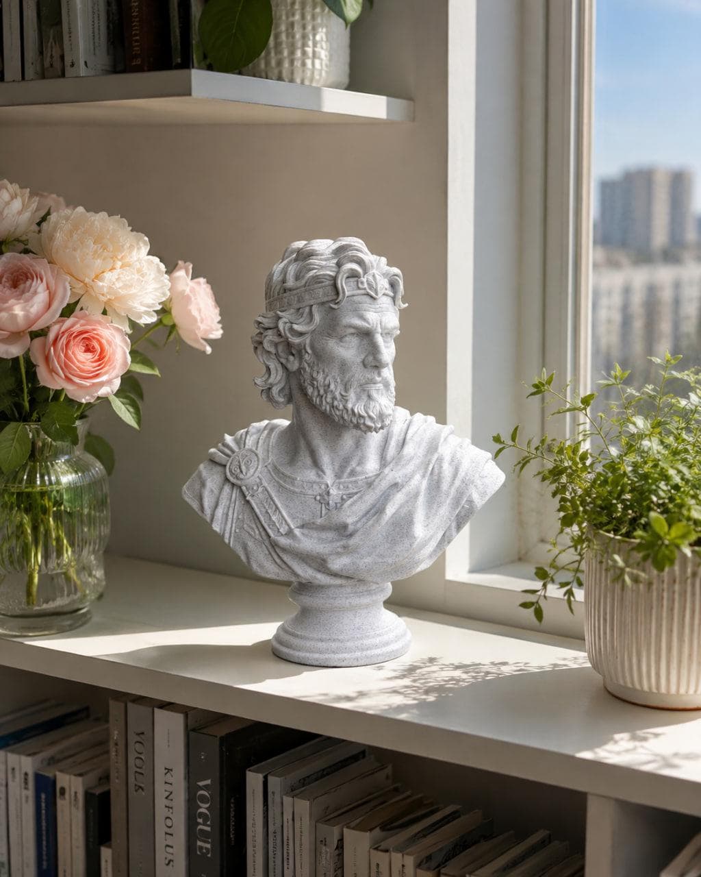Odysseus Bust Statue